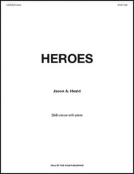 Heroes SAB choral sheet music cover Thumbnail